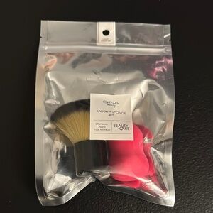 Gina Beauty Kabuki and Sponge Kit